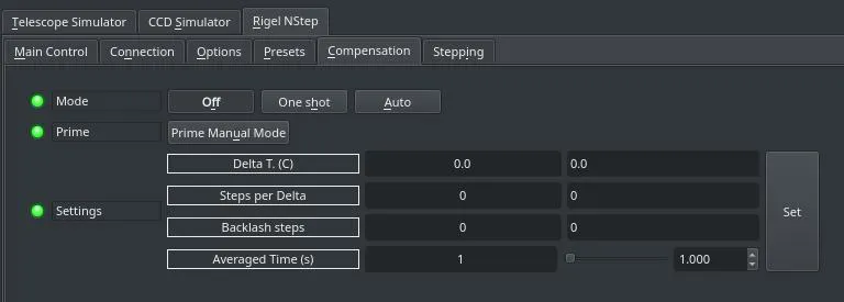 nStep Temperature Compensation