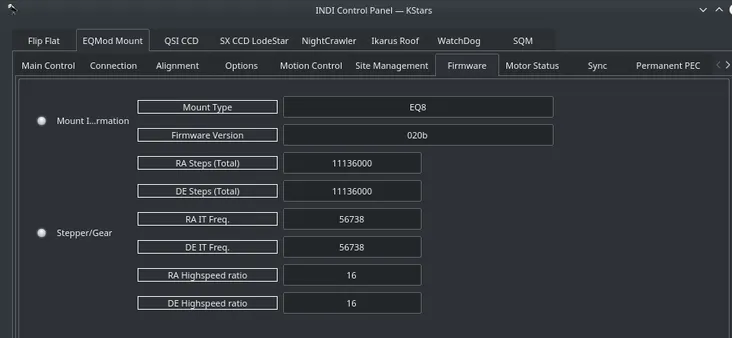EQMod Firmware Diagram