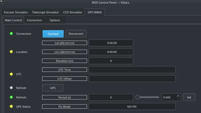 GPS NMEA Fix