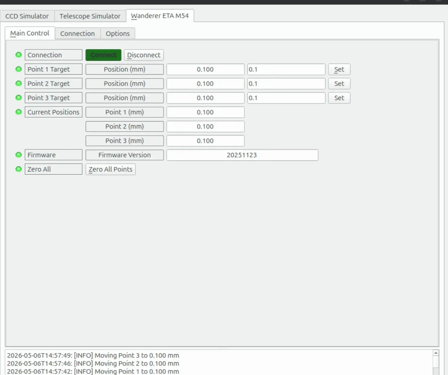 INDI Control Panel