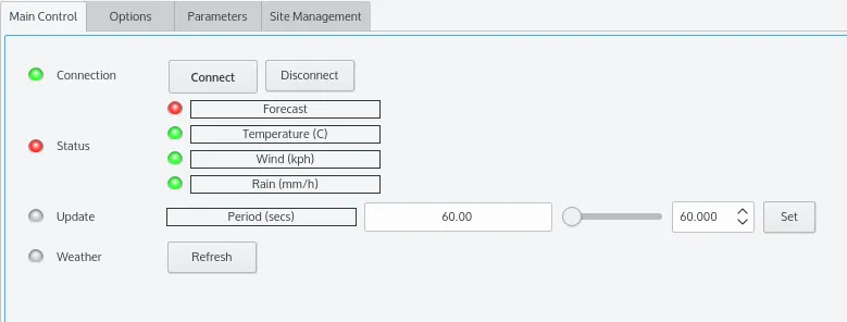 Davis INDI Control Panel