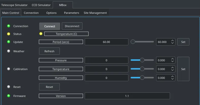 MBox Main Control