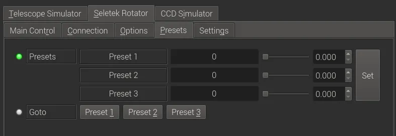 presets