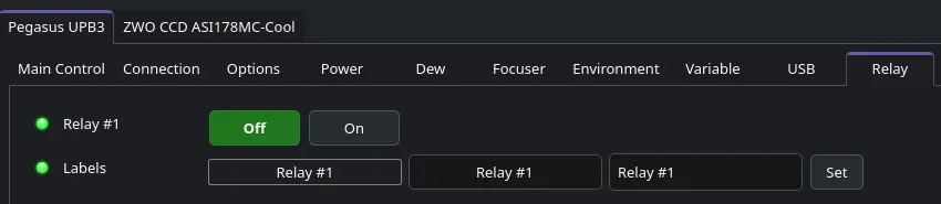 Relay Control